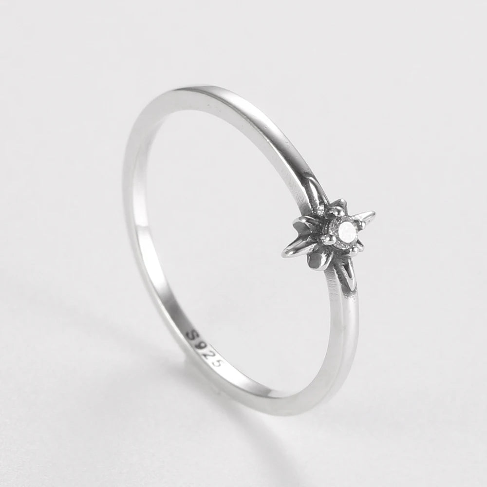 Zircon Luck Star Ring