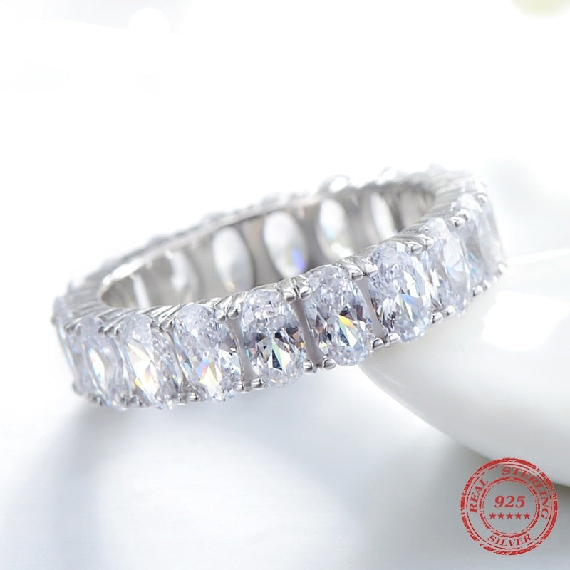 Classic Oval CZ Ring