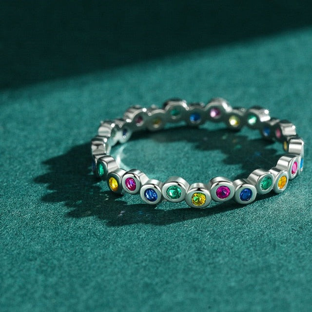 Rainbow Radiance Ring