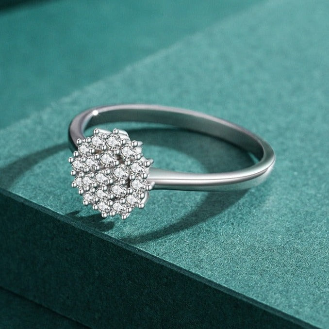 Platinum Brilliance CZ Ring