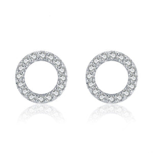 Aaliyah Round Earrings - MySilverStandard