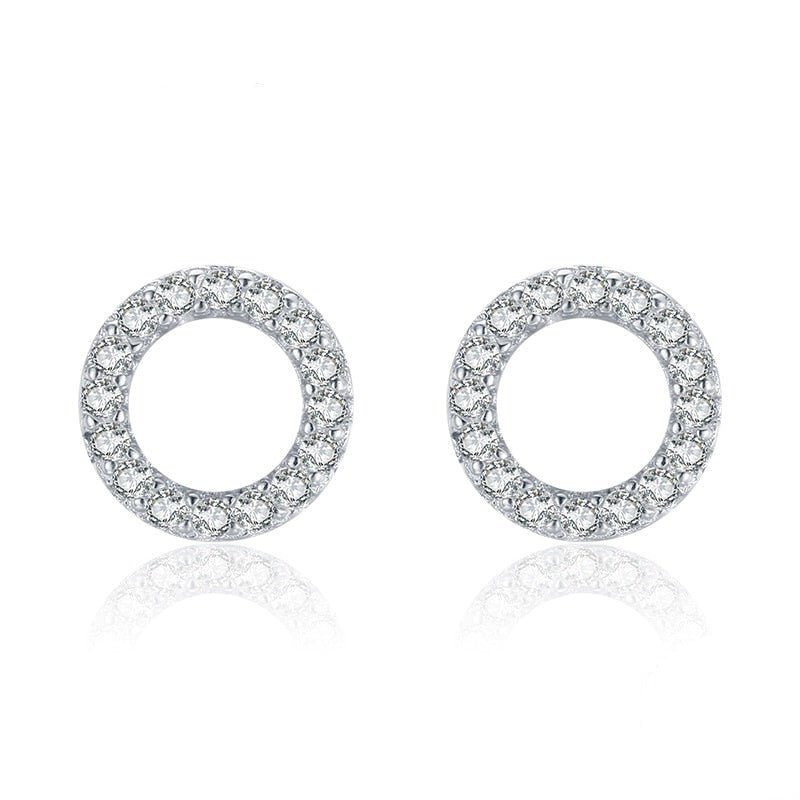 Aaliyah Round Earrings - MySilverStandard