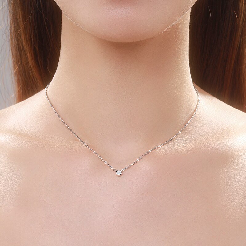 Connie Zircon Necklace - MySilverStandard