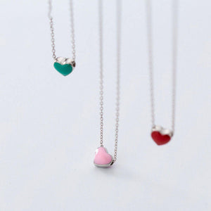 Erica Heart Necklace - MySilverStandard