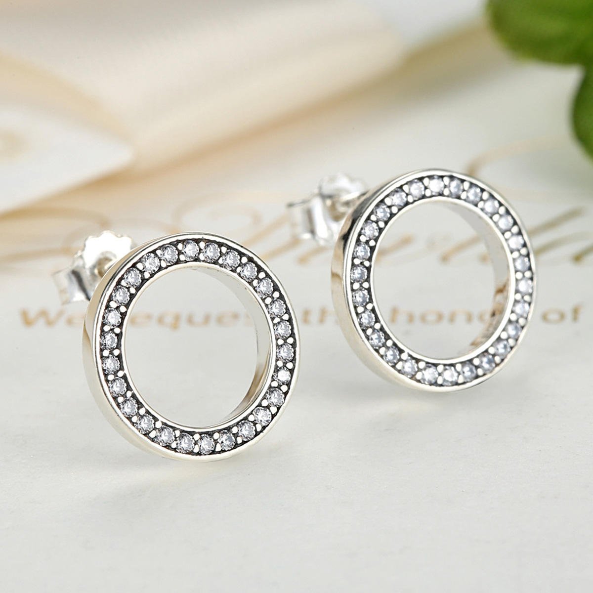 Janet Crystal Earrings - MySilverStandard