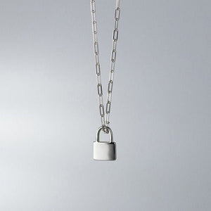 Locked in Love Necklace - MySilverStandard