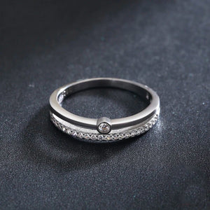 Olivia Line Ring - MySilverStandard