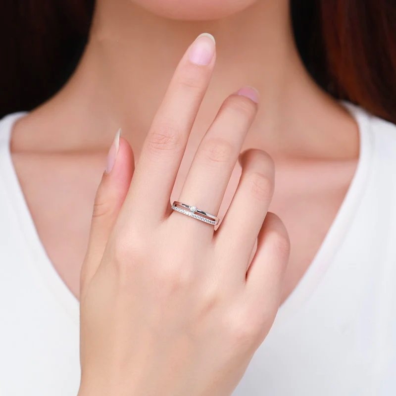 Olivia Line Ring - MySilverStandard