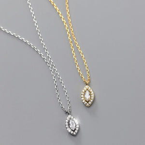 Zircon Sparkle Necklace - MySilverStandard